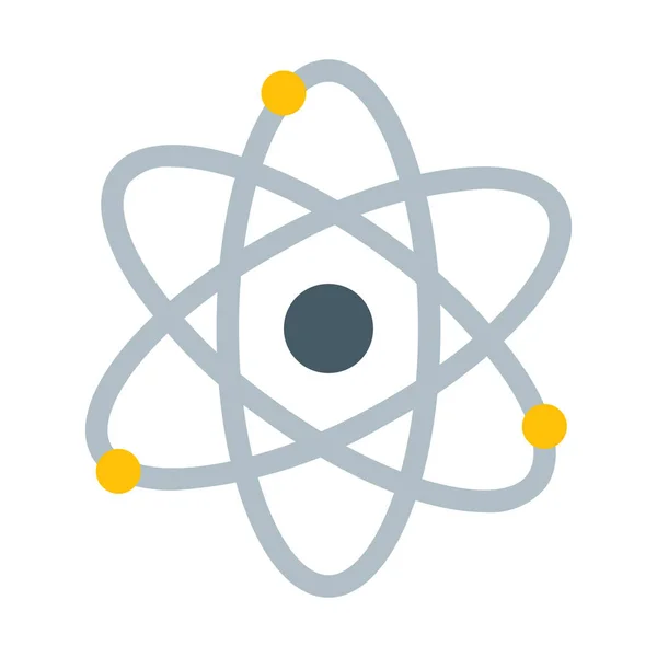 Symbol Des Atomteilchens Einfache Vektorillustration — Stockvektor