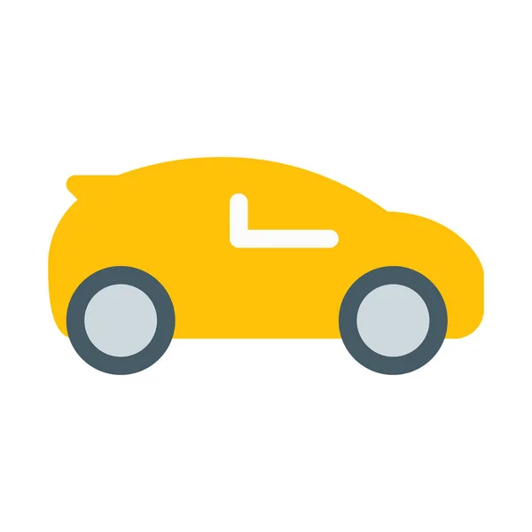Icône Compact Car Drive Illustration Vectorielle Simple — Image vectorielle