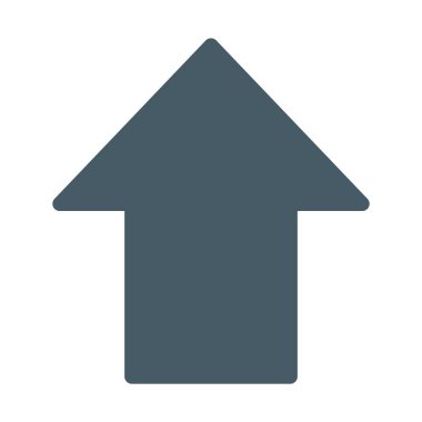 Shift tuşu işlevi simgesi, basit vektör çizim