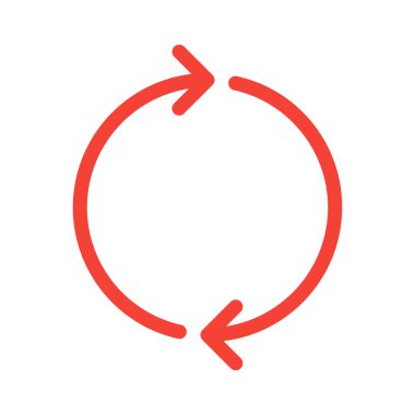 Simge, basit vektör çizim yenileme