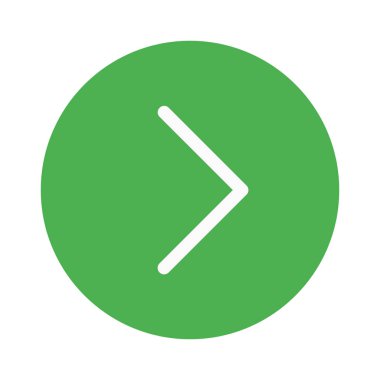 Sağ tarafta Gezinti simgesi, basit vektör çizim