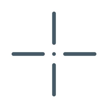 Fare işaretçisi simgesine, basit vektör çizim çizmek