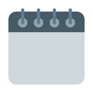 Sarmal çizim yaprak simgesi, basit vektör çizim