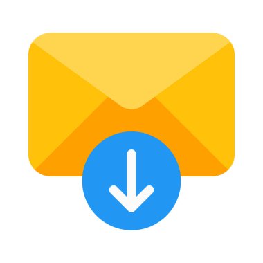 Almak veya posta simgesi, basit vektör çizim indir