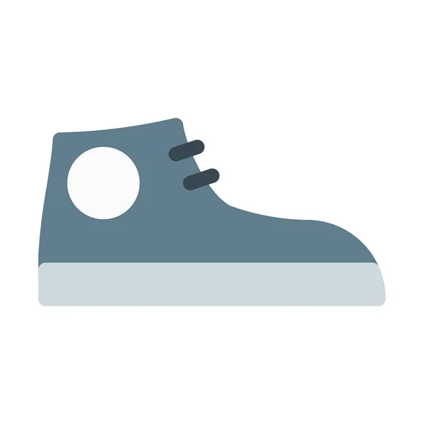 Paar Schoenen Pictogram Eenvoudige Vectorillustratie — Stockvector