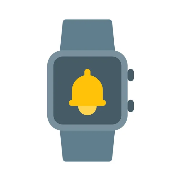 Wearable Reminder Notification Icon Simple Vector Illustration — Stock Vector