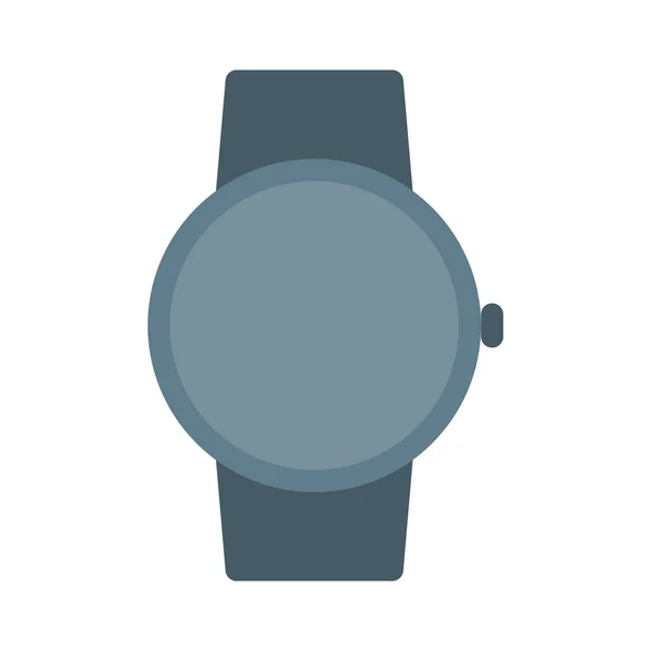 Smartwatch Στρογγυλό Πρόσωπο Εικονίδιο Απλή Διανυσματικά Εικονογράφηση — Διανυσματικό Αρχείο