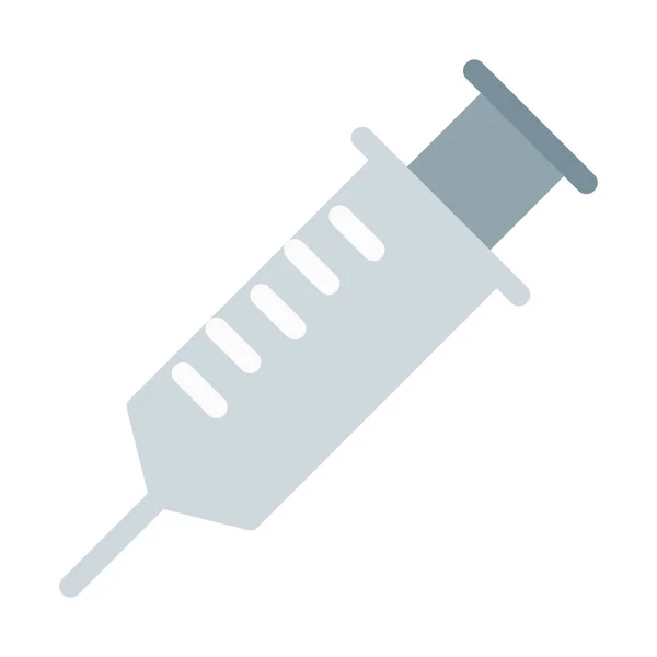 Syringe Injection Icon Simple Vector Illustration — Stock Vector