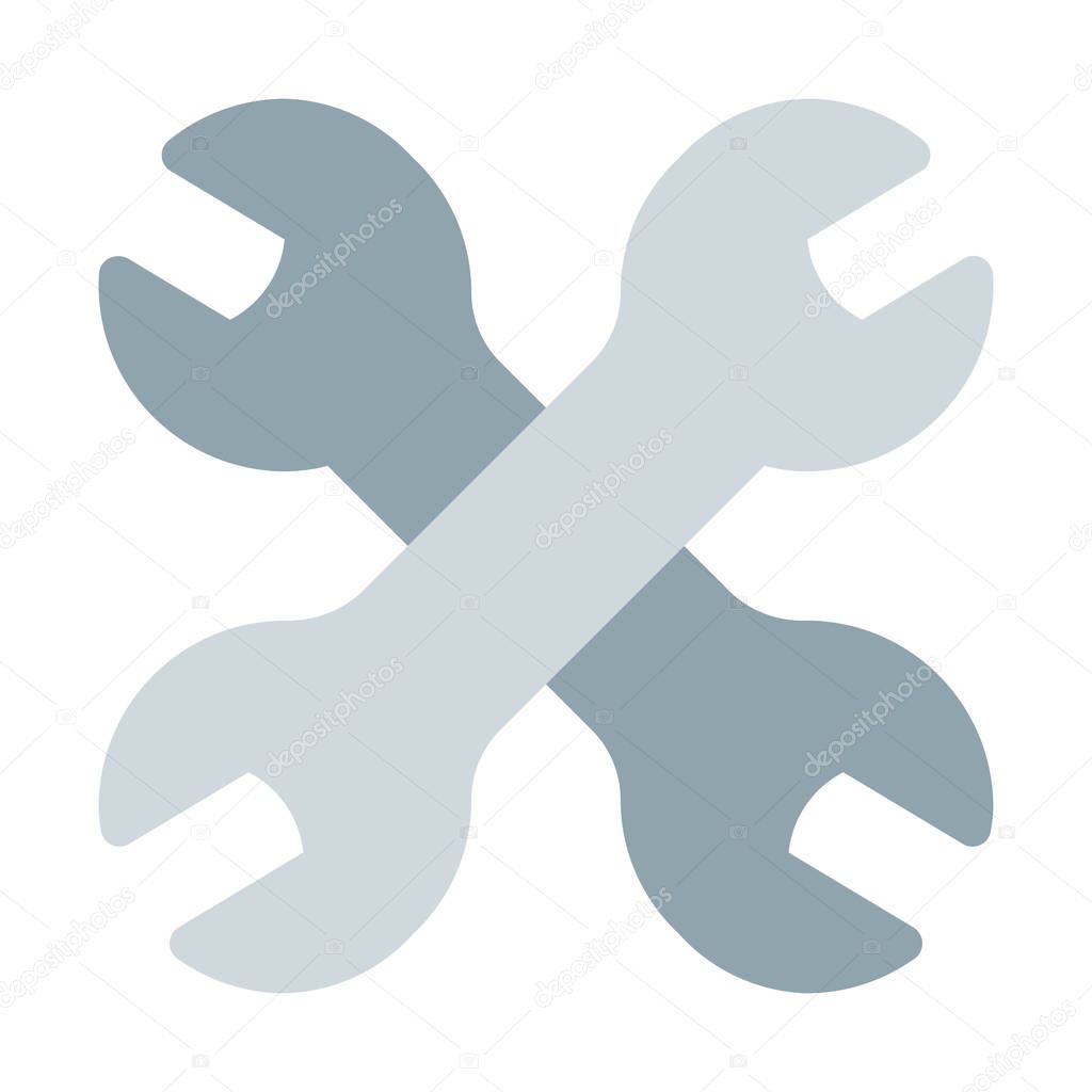 Wrench Tool Set icon, simple vector illustration