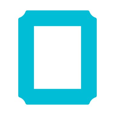 renk basit klasik çerçeve, basit vektör çizim