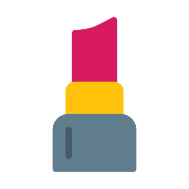 Dudak bakım kremi simgesi, basit vektör çizim