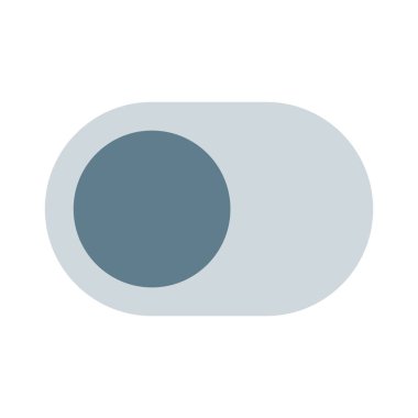 Geçiş kapalı simgesi, basit vektör çizim