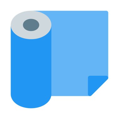 Top kağıt simgesi, basit vektör çizim paket