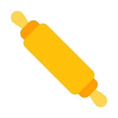 oklava simgesi, basit vektör çizim