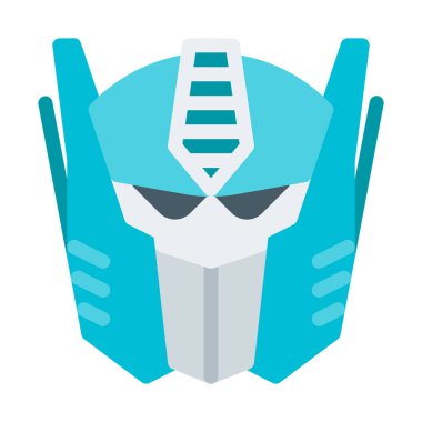optimus prime icon, simple vector illustration clipart