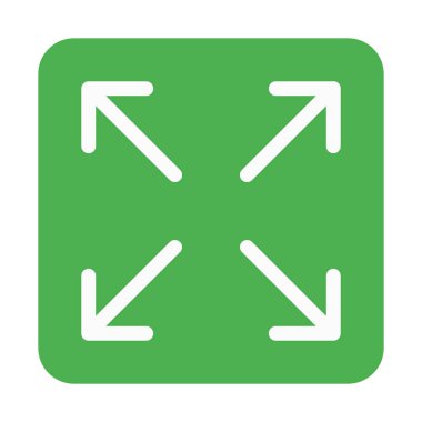 Seçenek düğmesi simgesi, basit vektör çizim en üst düzeye çıkarmak