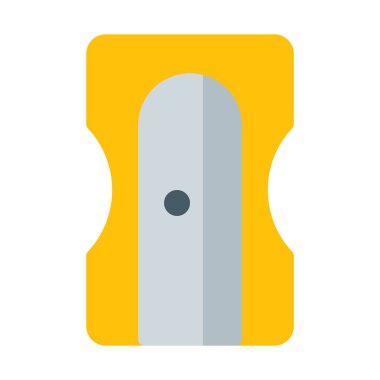 Kurşun kalem aracı netlik simgesi, basit vektör çizim