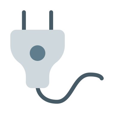 Eklenti symbol simgesini, basit vektör çizim