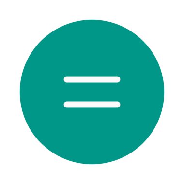 Paylaşım hakları simgesi, basit vektör çizim