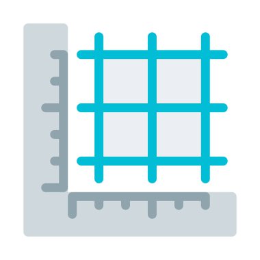 çalışma alanı simgesi, basit vektör çizim