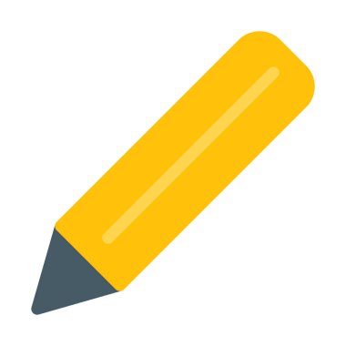 Kalem simgesi, basit vektör çizim