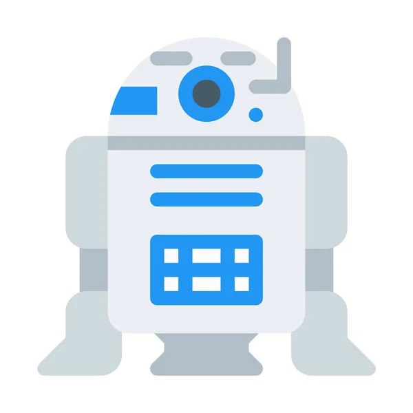 Experiment Robot Program Icon Simple Vector Illustration — Stock Vector