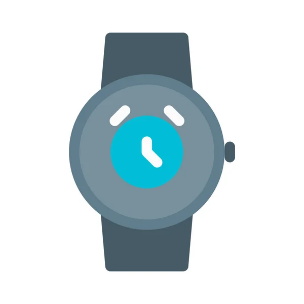 Smartwatch Ícone Notificação Alarme Ilustração Vetorial Simples —  Vetores de Stock