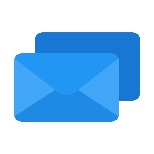 Icône Mails Illustration Vectorielle Simple — Image vectorielle