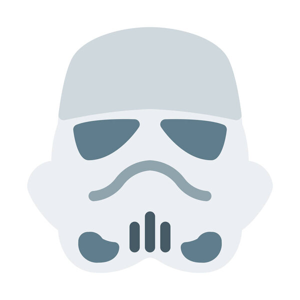 Storm Army Troops icon, simple vector illustration