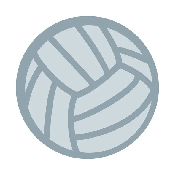 Volley Ball Outdoor Game Icône Illustration Vectorielle Simple — Image vectorielle