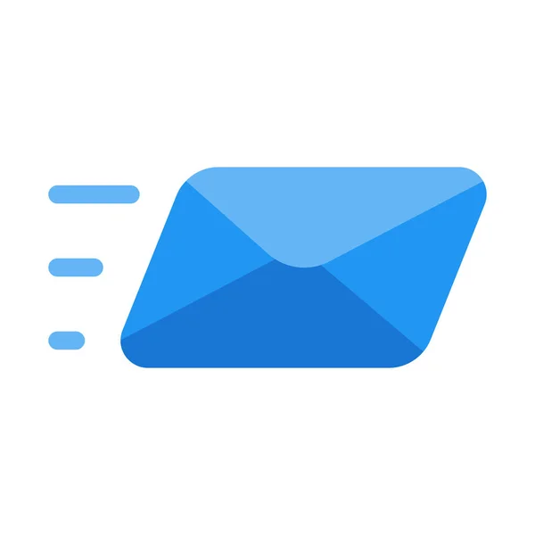 Expressmail Symbol Senden Einfache Vektorillustration — Stockvektor