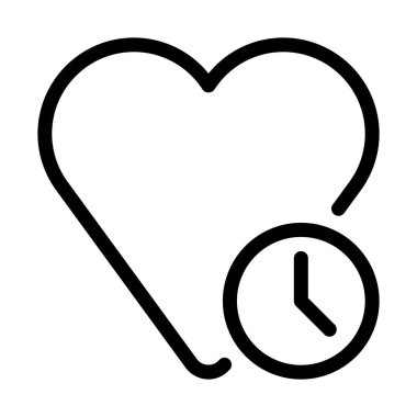 Yükleme favori simgesi, basit vektör çizim