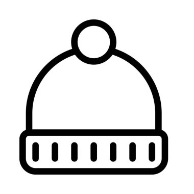 Beanie Cap basit vektör çizim