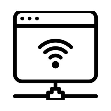 Ağ uygulama bağlama, basit çizgi stili