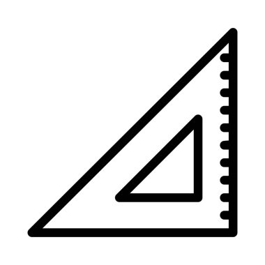 Set kare basit hat illüstrasyon