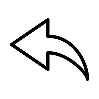 Geri al veya Yanıt vektör çizim  