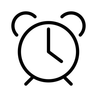 Tablo çalar saat vektör çizim