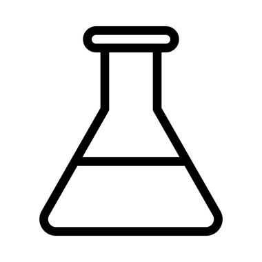 Konik Test Flask, vektör tasarımı