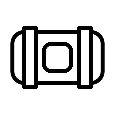 Uzay gemisi uçak kabin vektör çizim