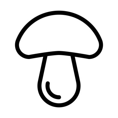 Taze organik mantar vektör çizim