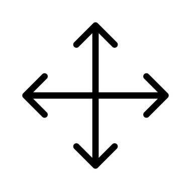 Yön veya yan seçin, basit vektör çizim