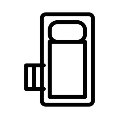 Ranza simgesi, basit hat illüstrasyon