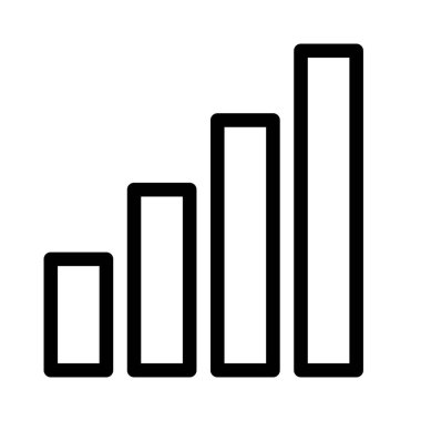 Sinyal web simgesi, vektör tasarımı