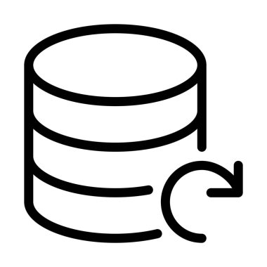 Yenileme veya yeniden yükle veritabanı, basit vektör çizim