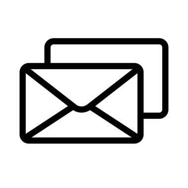 Posta, basit hat illüstrasyon