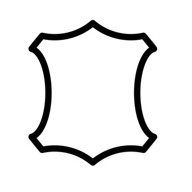 iki eğri simgesi, basit hat illüstrasyon ile çerçeve