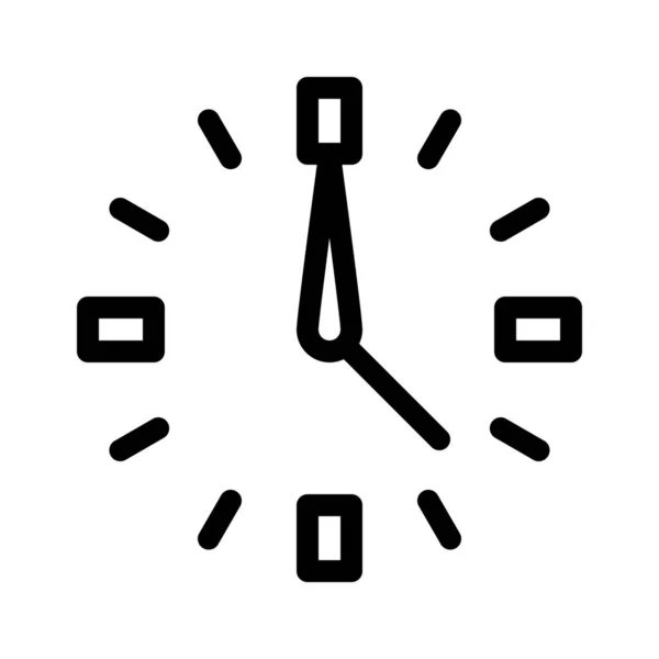 Ilustracja Wektorowa Ikony Zegara Wyłącznika Czasowego — Wektor stockowy