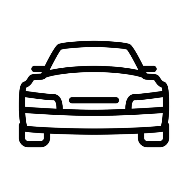 Быстрый Автомобиль Простая Векторная Иллюстрация — стоковый вектор