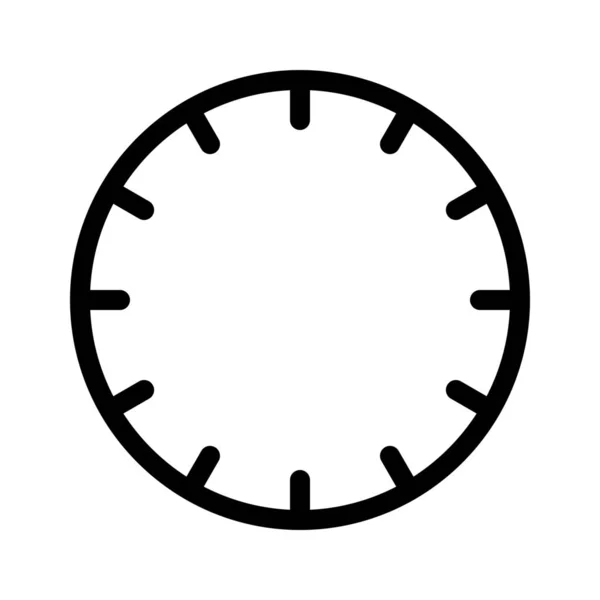 Hora Reloj Pared — Vector de stock