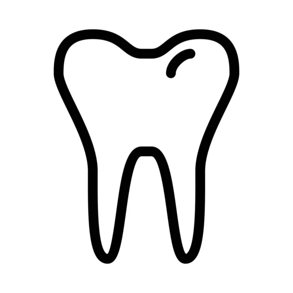Zahn Zahnpflege Vektordesign — Stockvektor